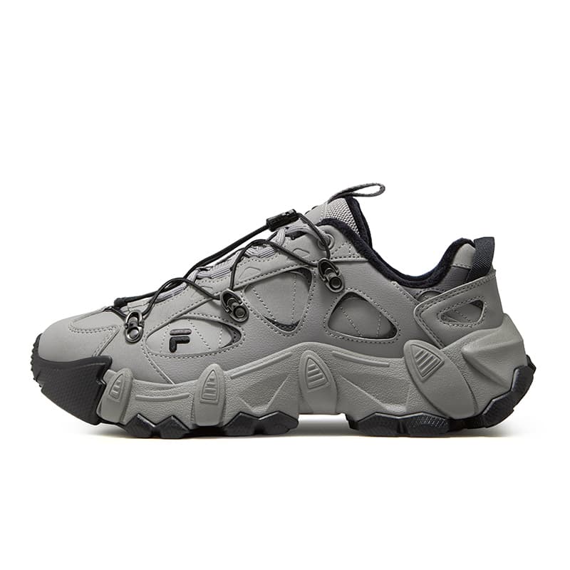 Кроссовки FILA FUSION Exocet Ii массивные кроссовки низкий топ фланель серый каменно-черный мужской - изображение 1