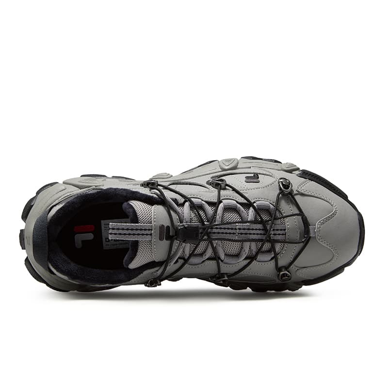 Кроссовки FILA FUSION Exocet Ii массивные кроссовки низкий топ фланель серый каменно-черный мужской - изображение 4