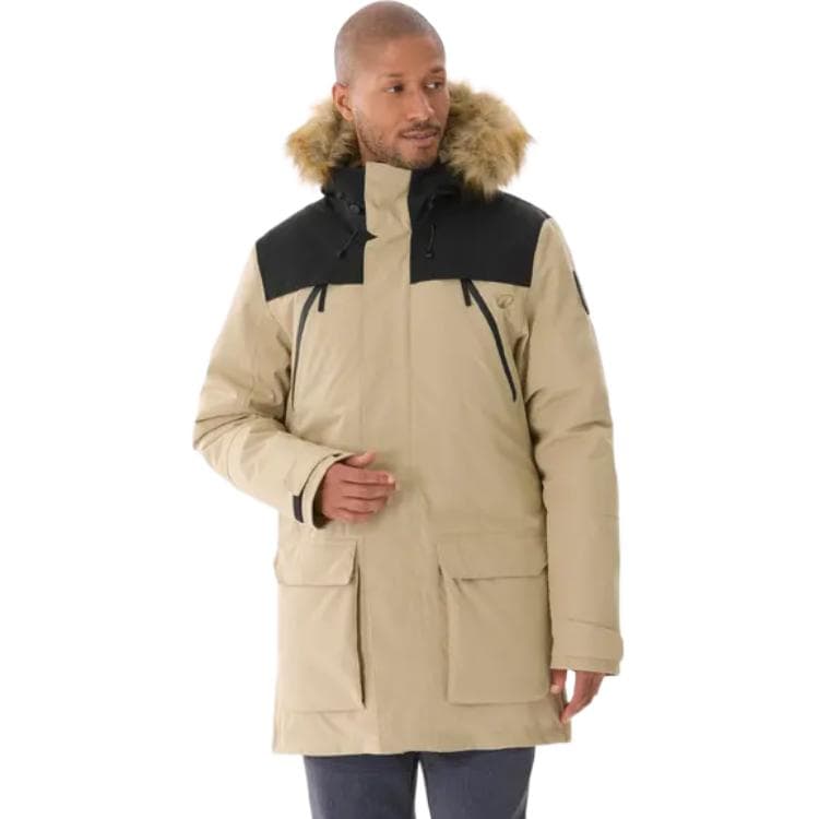 Куртка DECATHLON NH900 Sand Dune Beige Smoke Black Мужские Парки - изображение 1