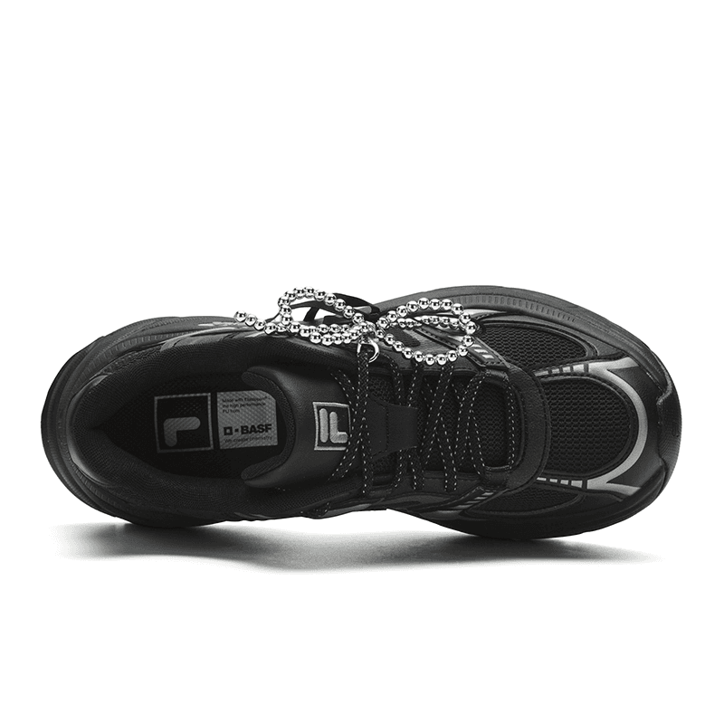 Кроссовки FILA SOFIA Fishbone Shoes Увеличение роста Баланс Легкий Антискользящий Лоу-топы Массивные кроссовки Женские Черный - изображение 5