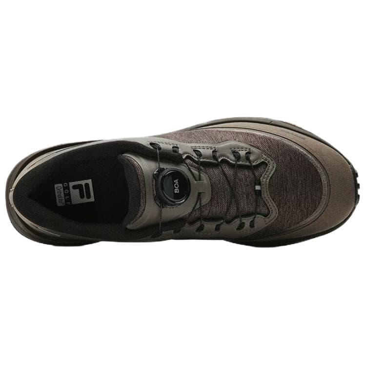 Кроссовки для гольфа fila GF DriveX Обувь для гольфа Low Топ Коричневый Мужской - изображение 3