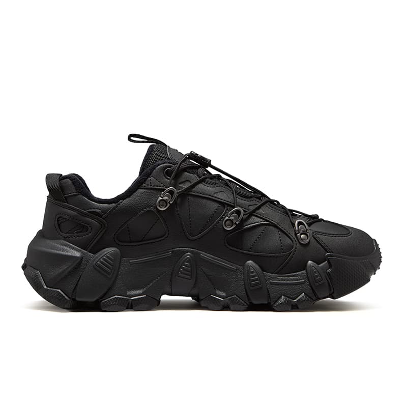 Кроссовки FILA FUSION exocet ii Массивные кроссовки Low Топ Скачущий конь Черный мужской - изображение 2