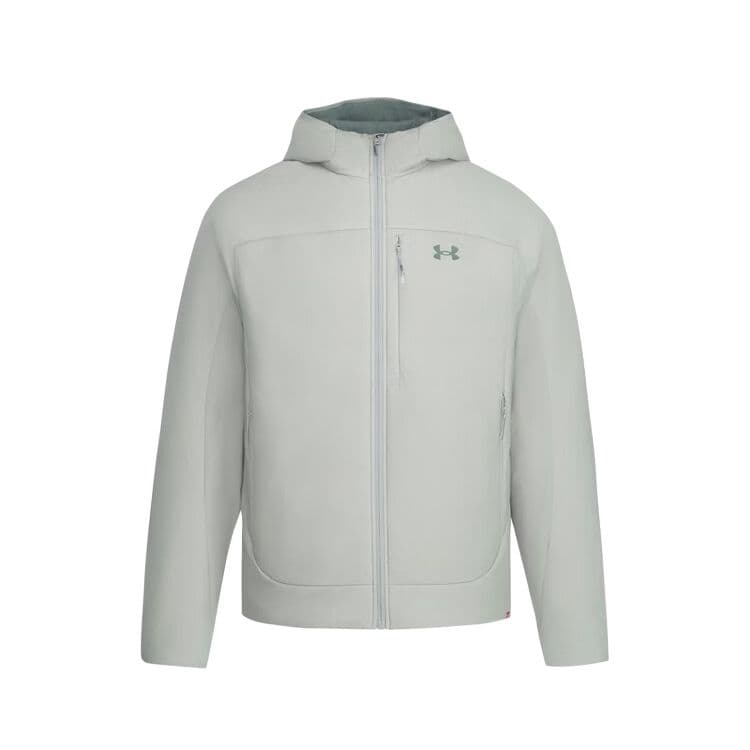 Зимняя куртка пуховик Under Armour EXPLOR Титановый серый 069 Мужская синтепоновая куртка - изображение 1