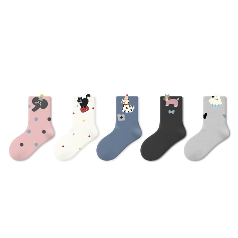 PRIMEET Детская непосредственность Pets (5 пар) Kids Носки - изображение 1