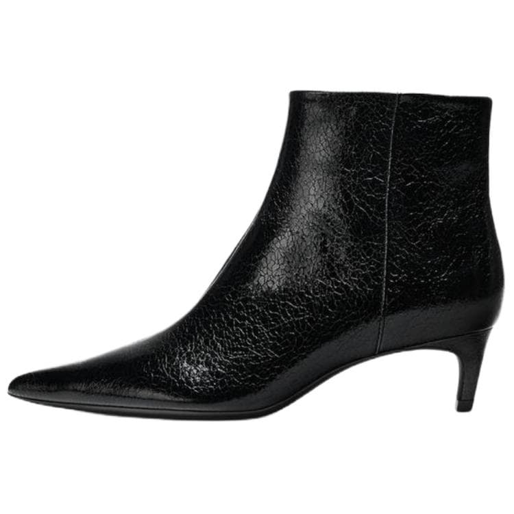 Сапоги zara Ботильоны Черный Женские - изображение 1