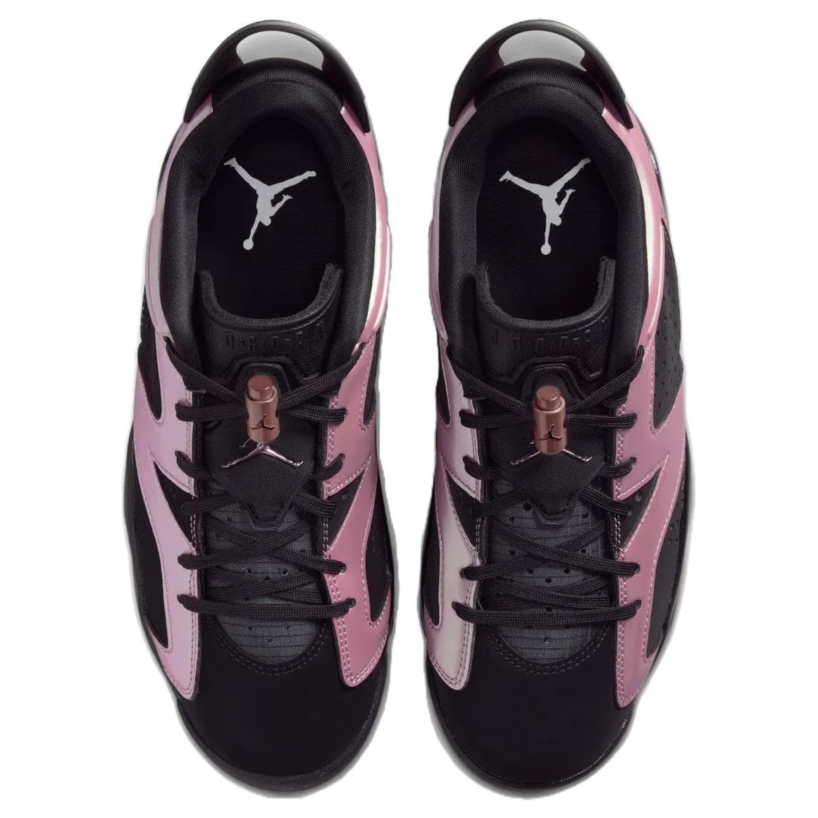 Ретро баскетбольные кроссовки Jordan Air Jordan 6 Ретро-баскетбольные кроссовки Low Топ Черный Пустыня Ягода Металл Серебряный Женские - изображение 4