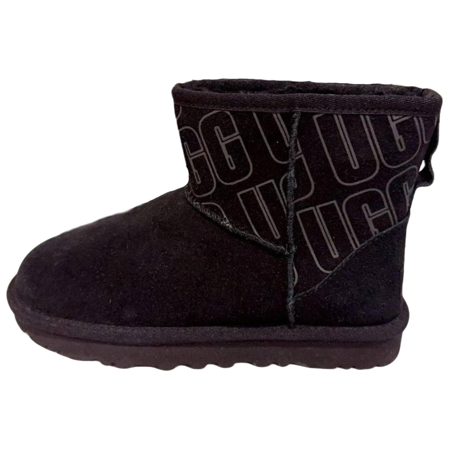 Ботинки зимние ugg Сноубутсы Черный Женские - изображение 1