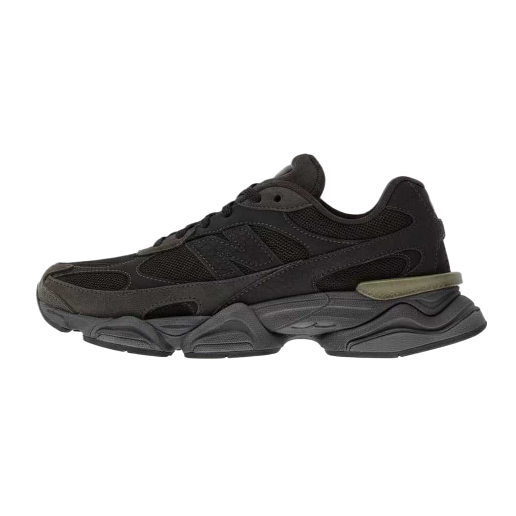 Кроссовки New Balance NB 9060R Повседневная обувь Низкий Топ Черный Цементный с Темно-серым Серебряным Унисекс - изображение 1