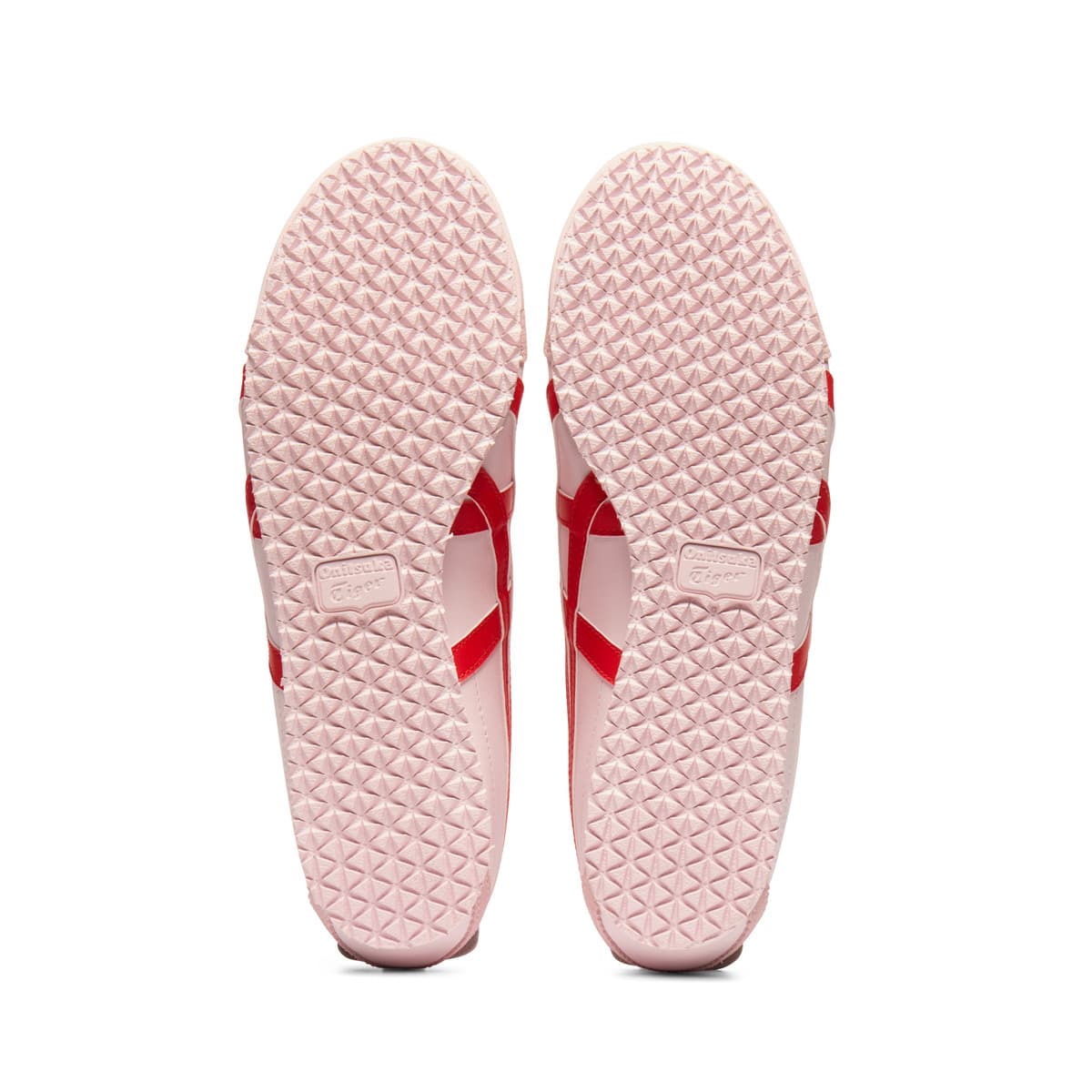 Кроссовки Onitsuka Tiger Mexico 66 Повседневная обувь Низкий Топ Кристально-розовый Классический красный Унисекс - изображение 7