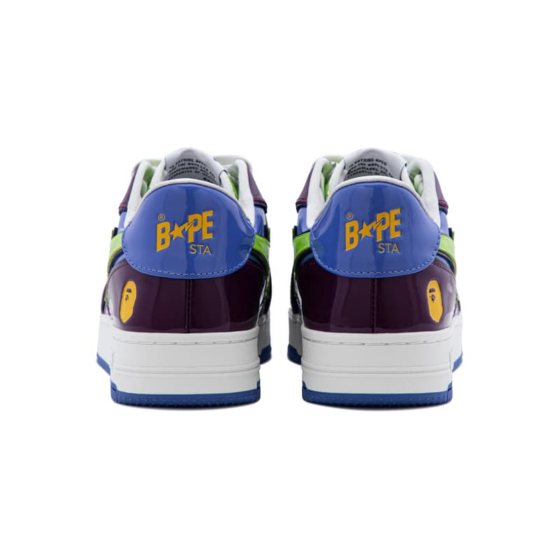 Кроссовки A BATHING APE Кеды для скейтбординга Low Топ Унисекс - изображение 3