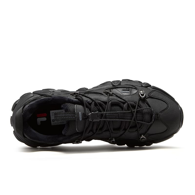 Кроссовки FILA FUSION exocet ii Массивные кроссовки Low Топ Скачущий конь Черный мужской - изображение 4