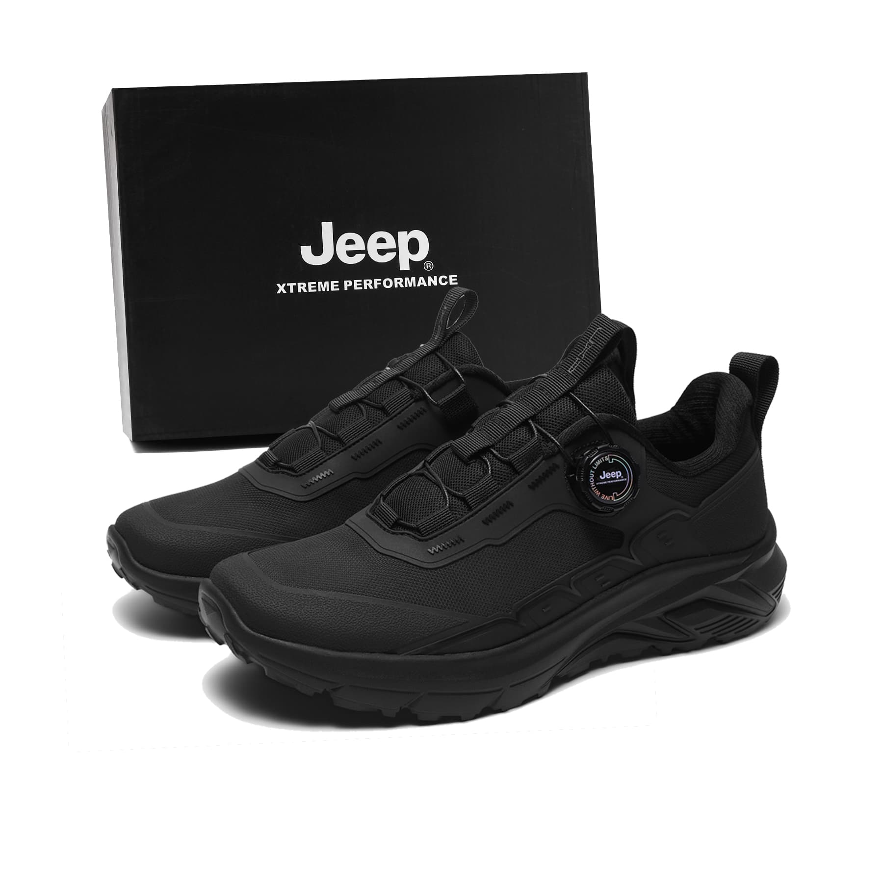 Кроссовки для бега Jeep Амортизация Устойчивость к износу Легкий Дышащий Противоскользящий Низкий Топ - изображение 1