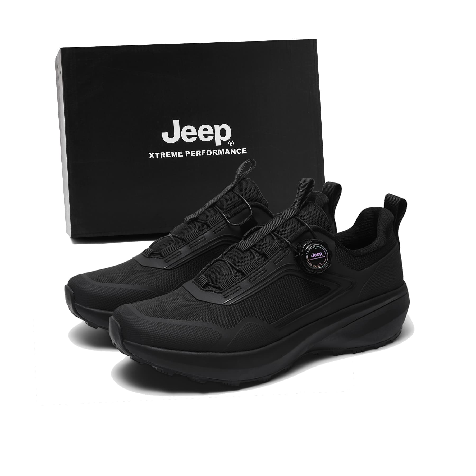 Кроссовки Jeep Амортизация Покрытие Устойчивое к истиранию Легкое Дышащее Противоскользящее Низкий Топ Уличная обувь Мужская - изображение 1