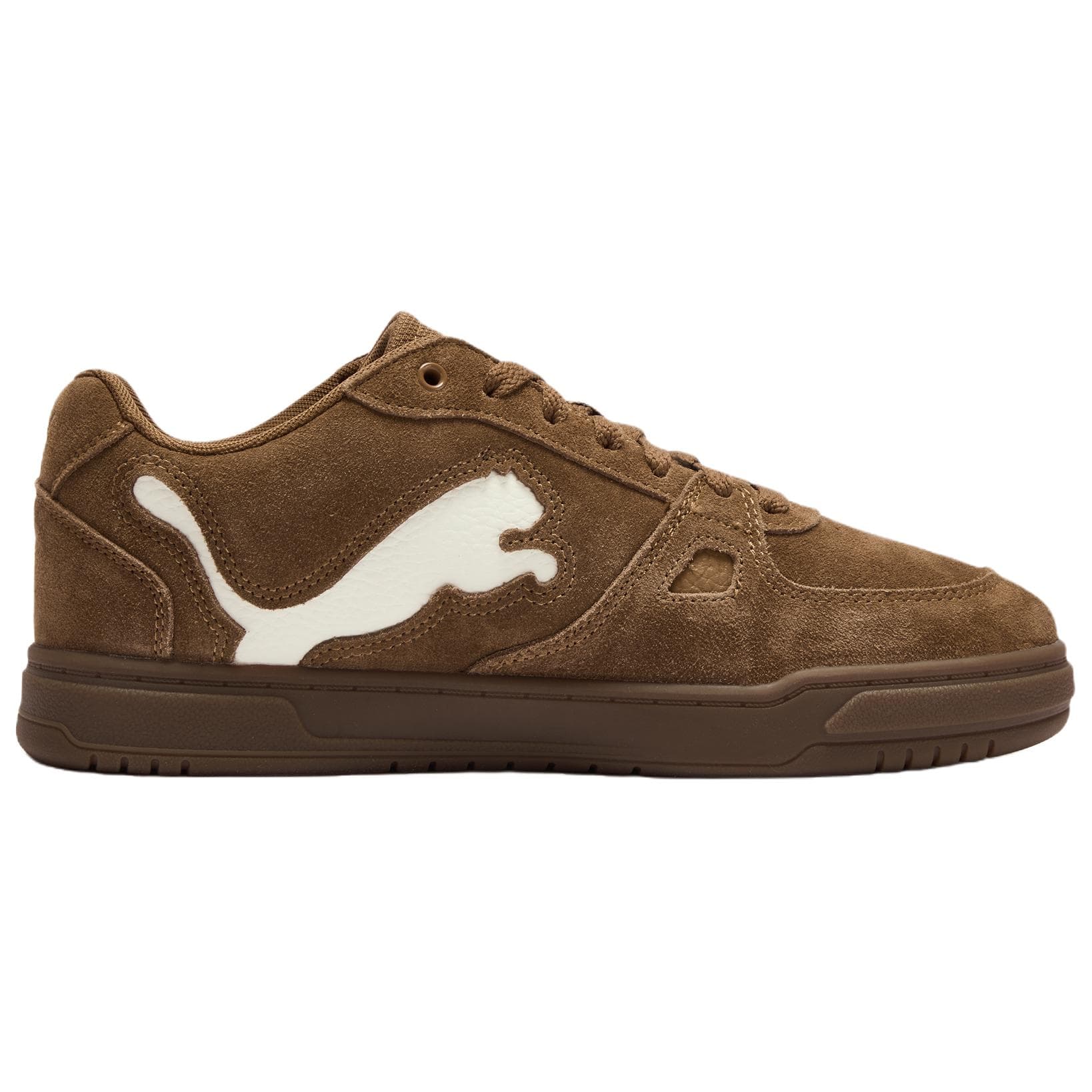 Кроссовки PUMA Caven 3 Кеды для скейтбординга Low Топ Коричневый Унисекс - изображение 2