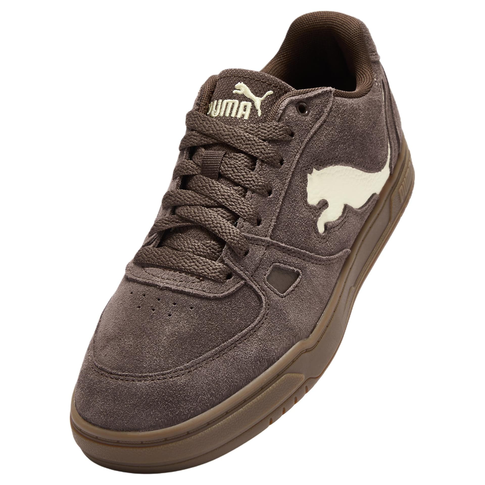 Кроссовки PUMA Caven 3 Кеды для скейтбординга Low Топ Коричневый Унисекс - изображение 6