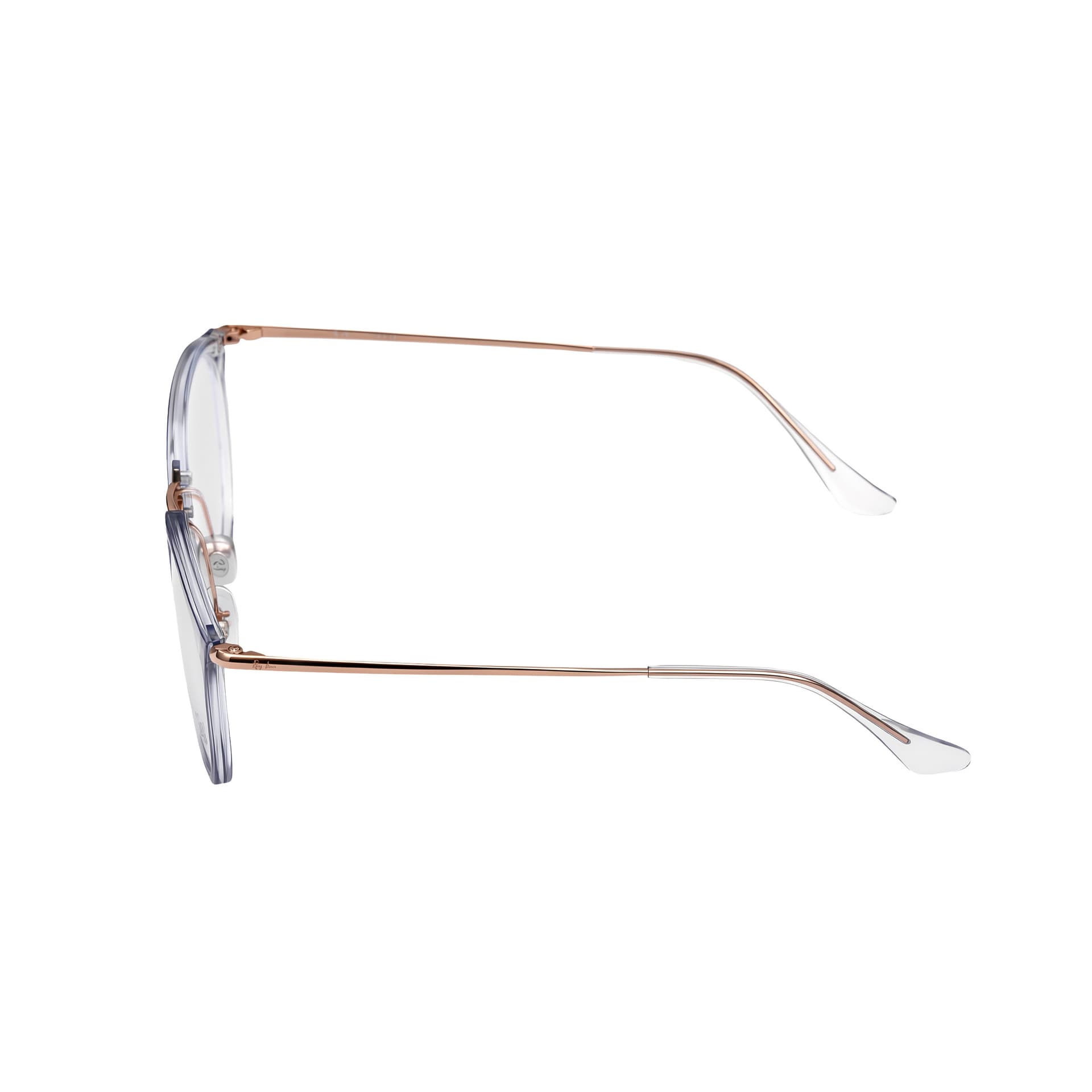 Оправа RayBan Круглые очки с диоптриями Unisex Прозрачный синий - изображение 3