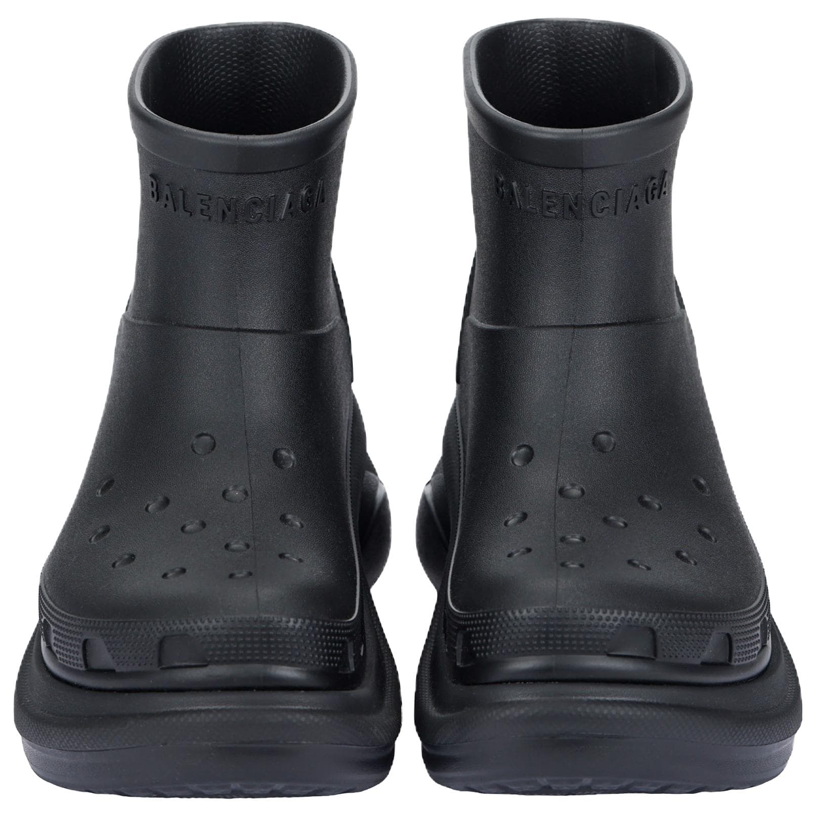 Ботинки Balenciaga X Crocs Balenciaga X Crocs Резиновые сапоги Женские Черный - изображение 3