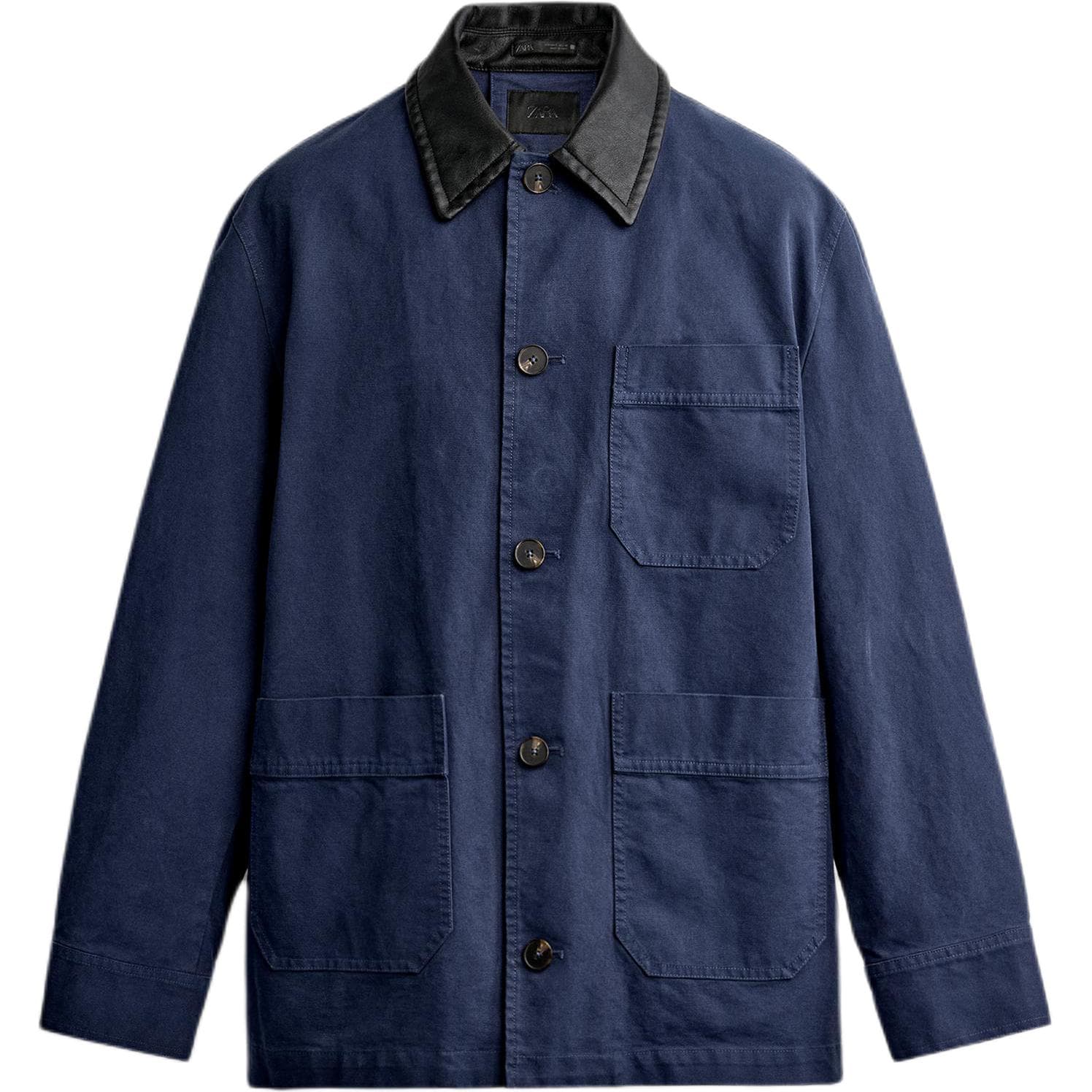 Куртка ZARA Blue Indigo Men's Jackets - изображение 1