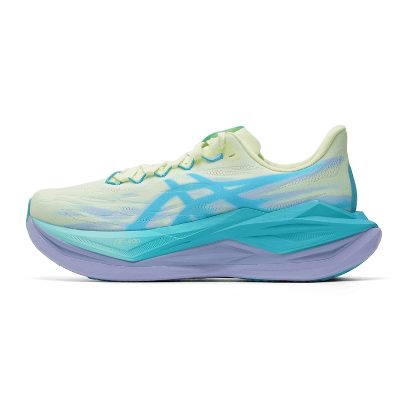 Кроссовки для бега ASICS SUPERBLAST 3 Беговые кроссовки Низкий Топ Желтый Зеленый Синий Зеленый Унисекс - изображение 1