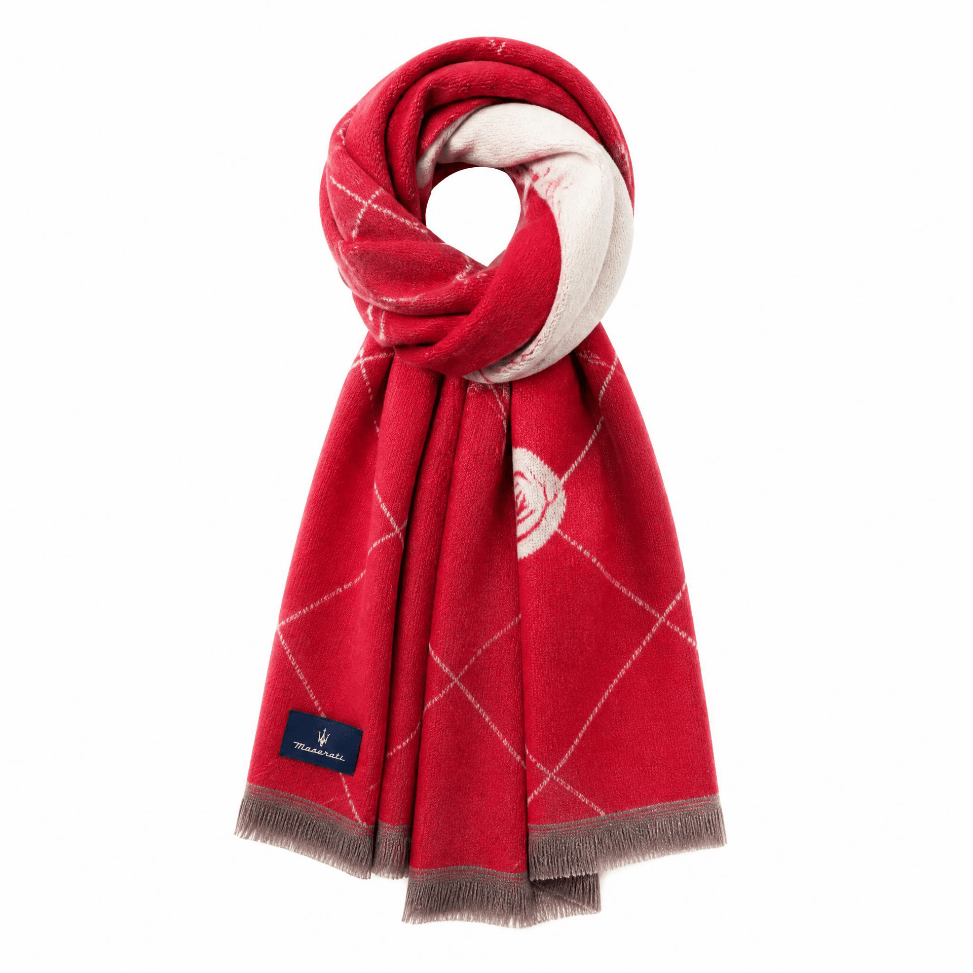 Шарф Мазерати Искусственный кашемир Knit Scarves Unisex - изображение 1