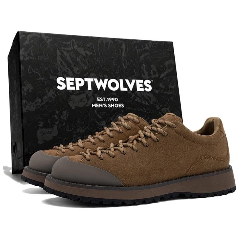 SEPTWOLVES Повседневные кожаные туфли Low Топ Мужской - изображение 1