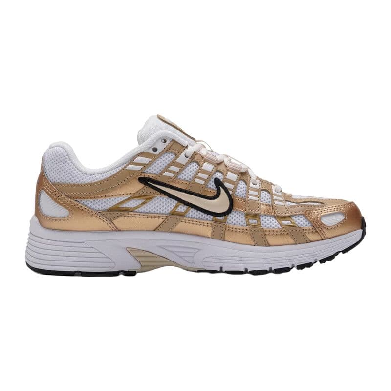 Кроссовки для бега NIKE P 6000 Беговые кроссовки Low Топ Белый золотой Женские - изображение 2