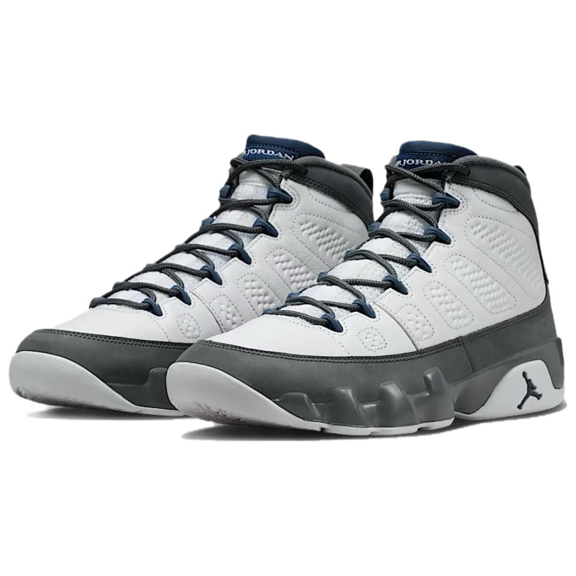 Ретро баскетбольные кроссовки Jordan Air Jordan 9 High Топ Ретро Баскетбольные Кроссовки Мужские Серый Белый 2026 - изображение 3