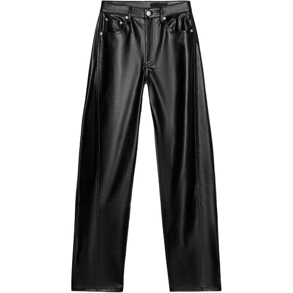 zara ZW Черный Женские Кожаные брюки - изображение 1