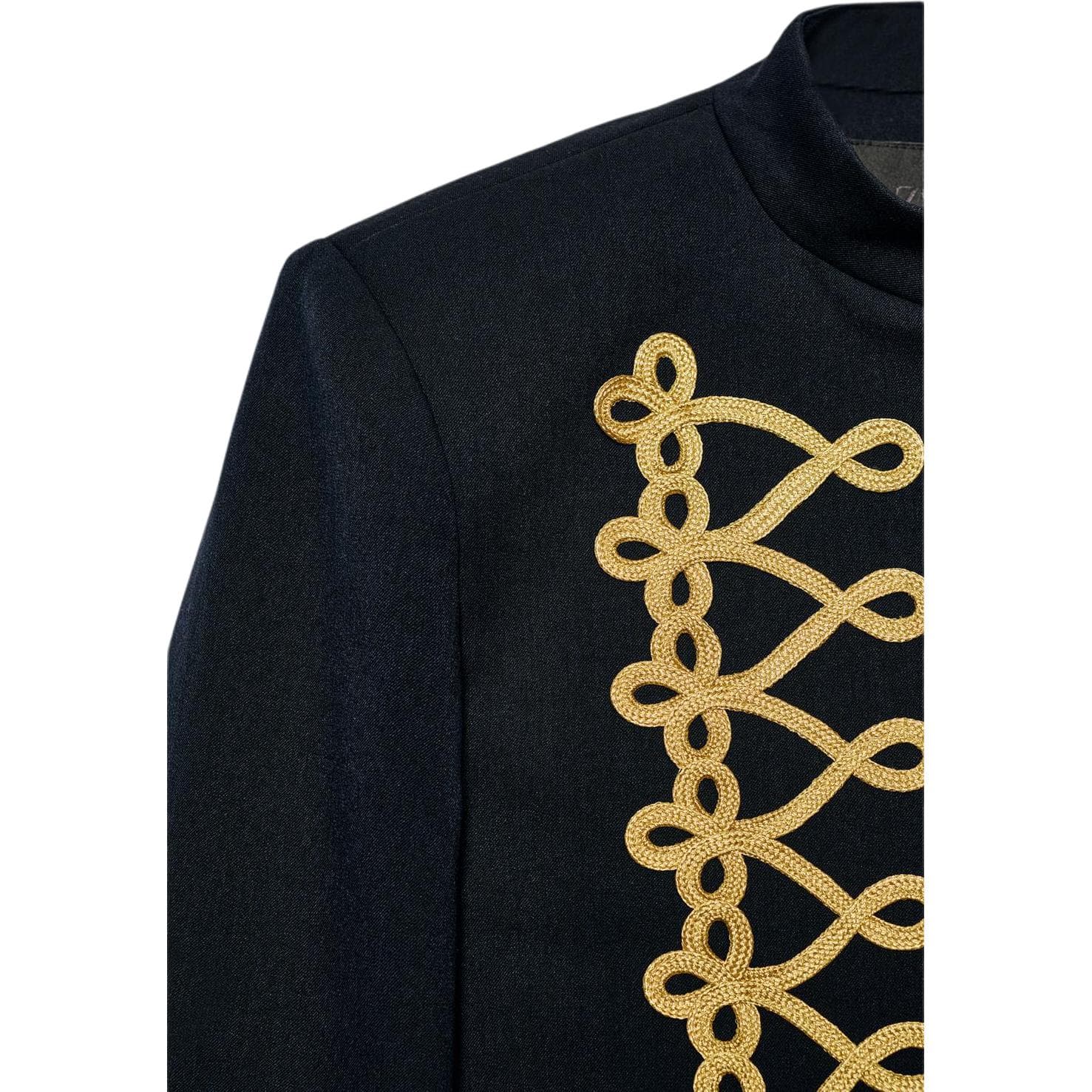 Куртка zara Глубокий морской синий Женские Куртки - изображение 3
