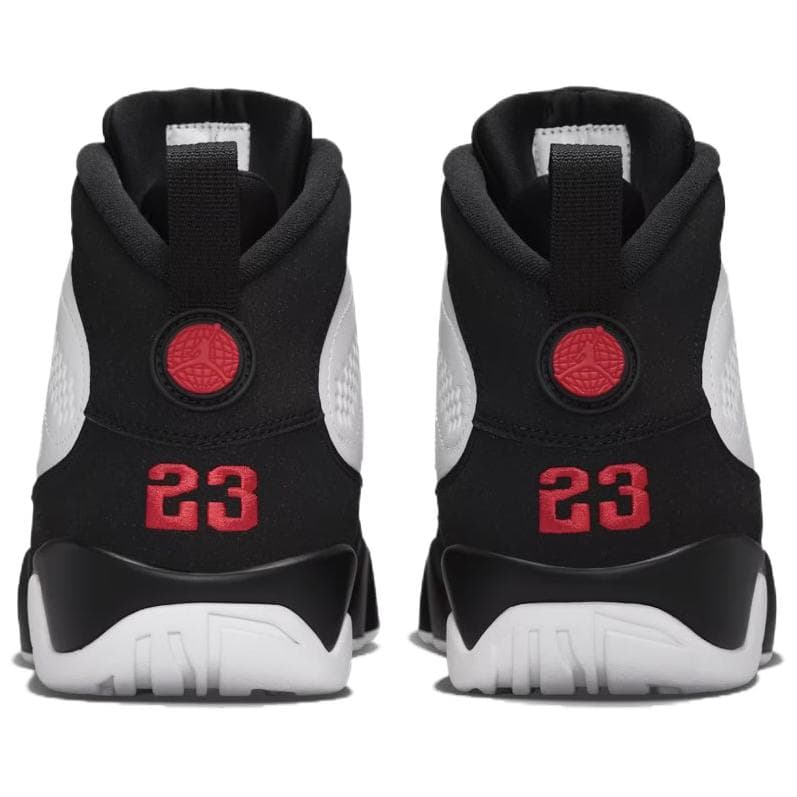 Ретро баскетбольные кроссовки Jordan Air Jordan 9 Retro Баскетбольные кроссовки Мужские Белый Черный - изображение 5