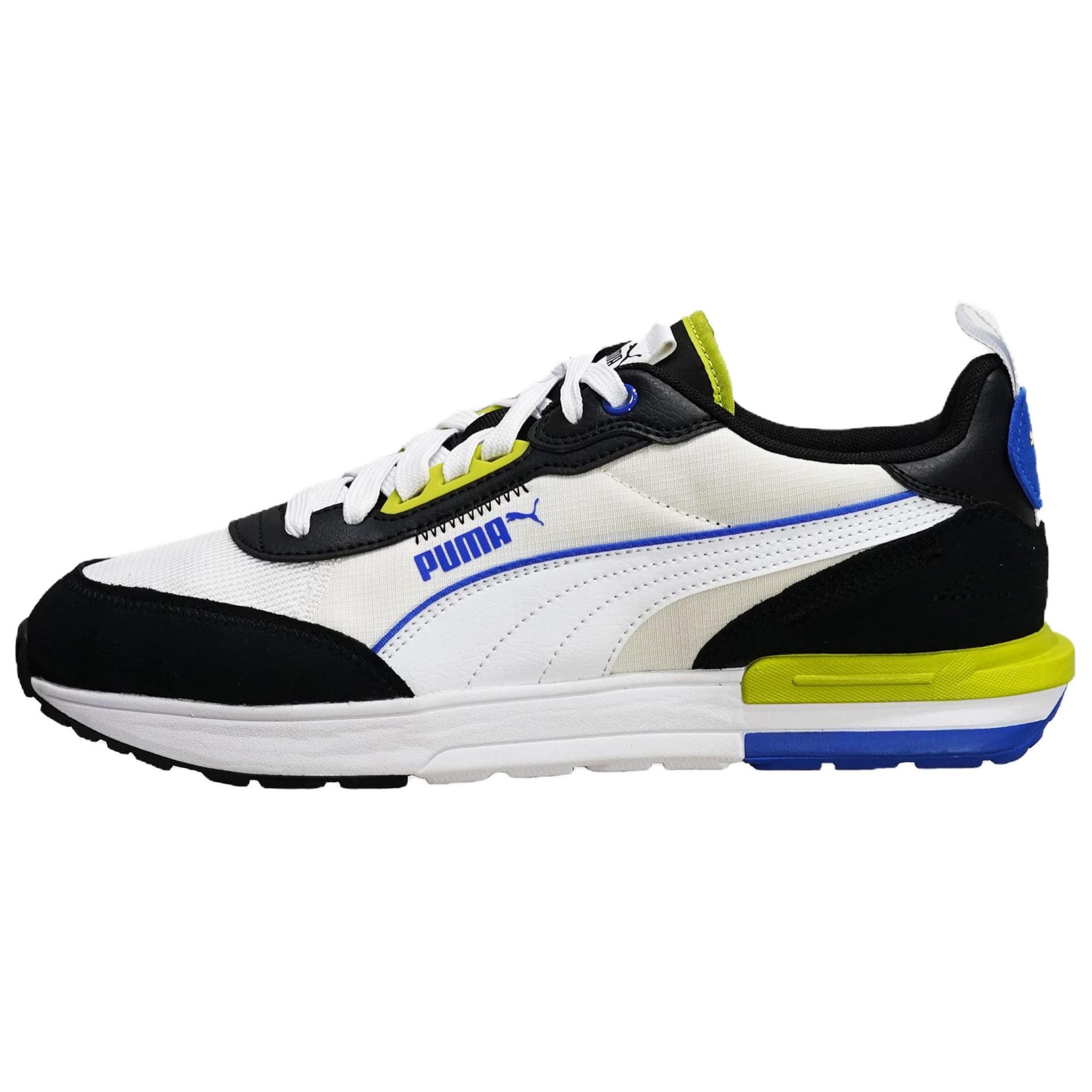 Кроссовки PUMA R22 Повседневная обувь Low Топ Черный белый Мужской - изображение 1