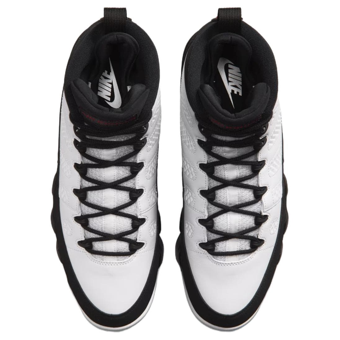 Ретро баскетбольные кроссовки Jordan Air Jordan 9 Retro Баскетбольные кроссовки Мужские Белый Черный - изображение 4