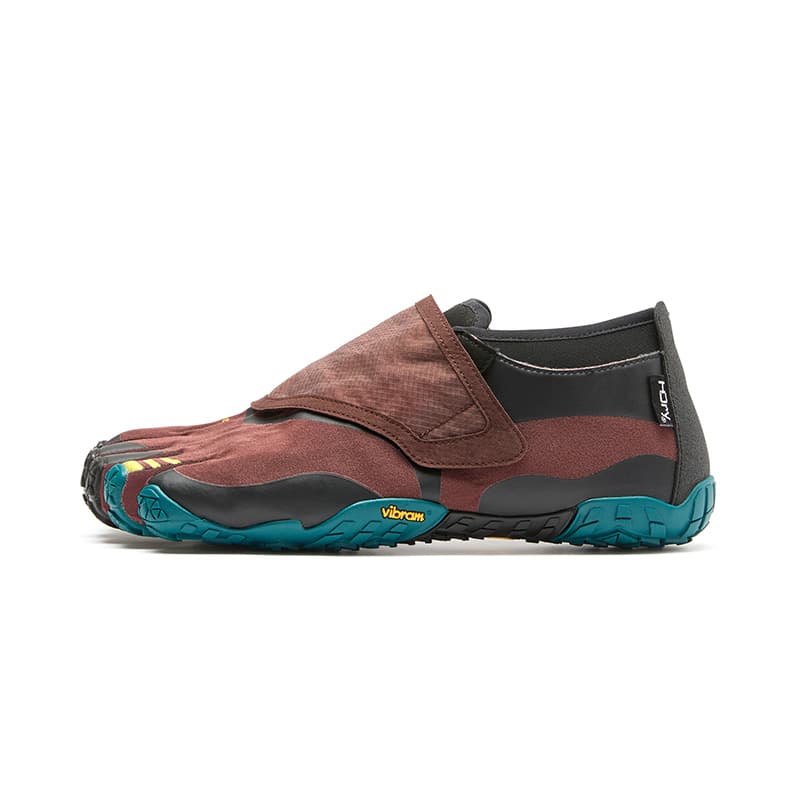 Кроссовки для спортзала Vibram Тренировочные кроссовки Low Топ Красный Коричневый Черный Мужской - изображение 1