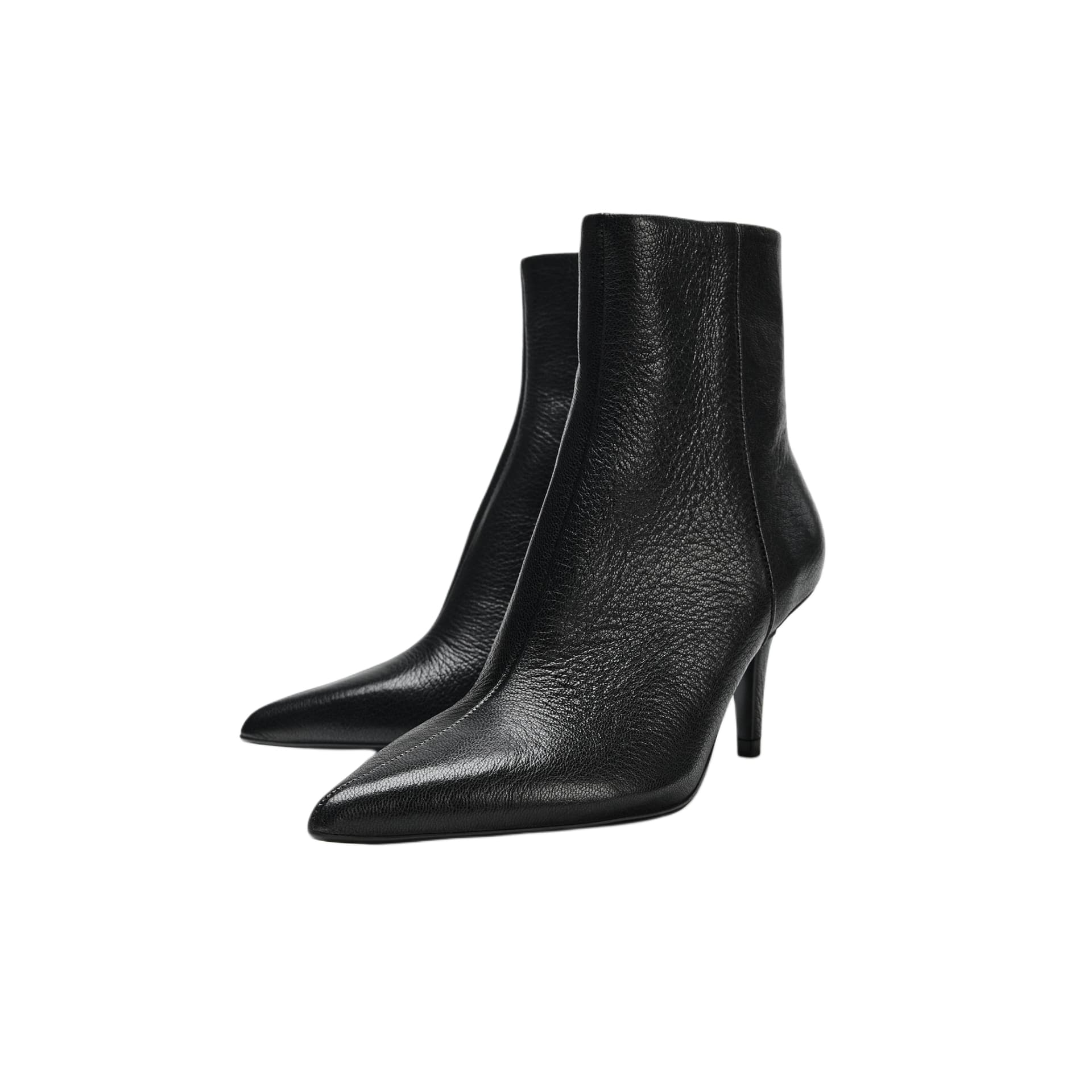 Сапоги zara Ботильоны Черный Женские - изображение 2