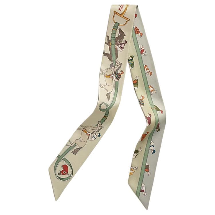 Платок HERMES Twilly Silk Scarves Women's - изображение 1