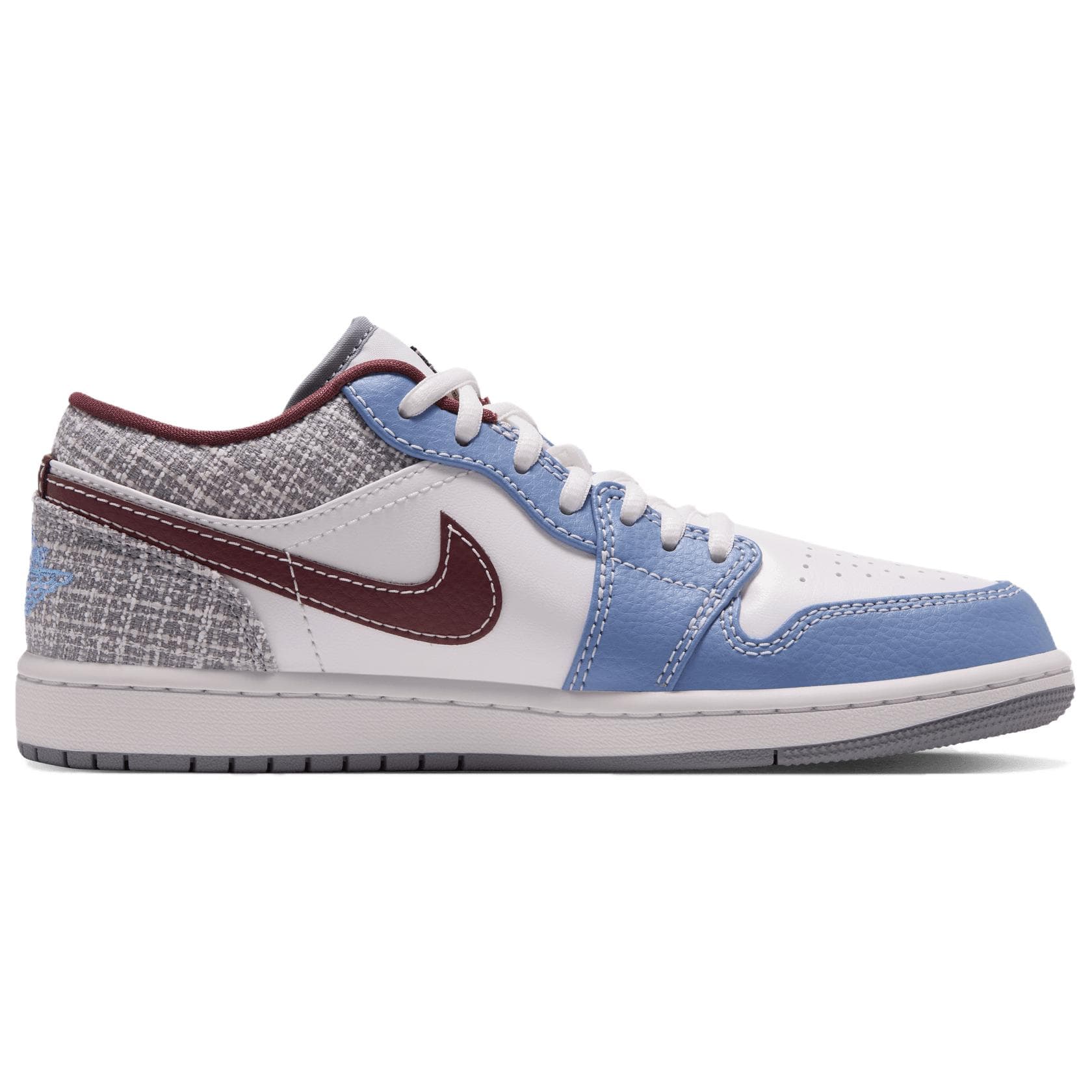 Ретро баскетбольные кроссовки Jordan Air Jordan 1 Ретро-баскетбольные кроссовки Low Топ PEAK Белый Рок PEAK Белый Женские - изображение 2
