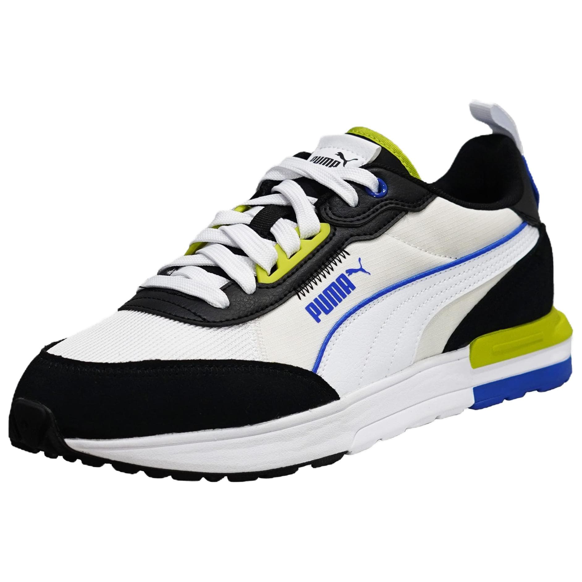 Кроссовки PUMA R22 Повседневная обувь Low Топ Черный белый Мужской - изображение 3