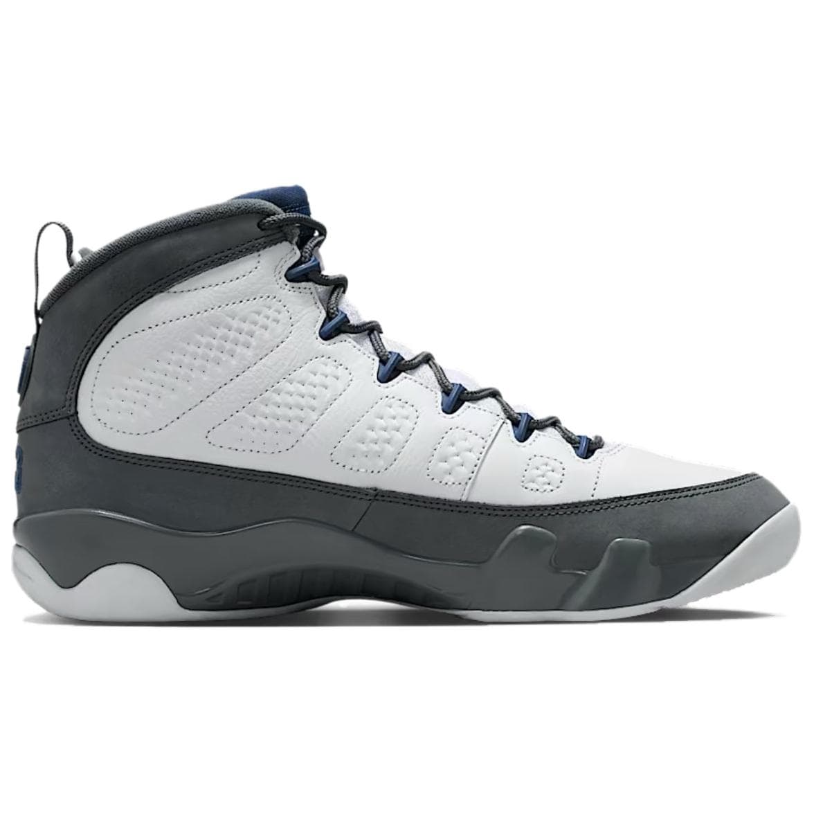 Ретро баскетбольные кроссовки Jordan Air Jordan 9 High Топ Ретро Баскетбольные Кроссовки Мужские Серый Белый 2026 - изображение 2
