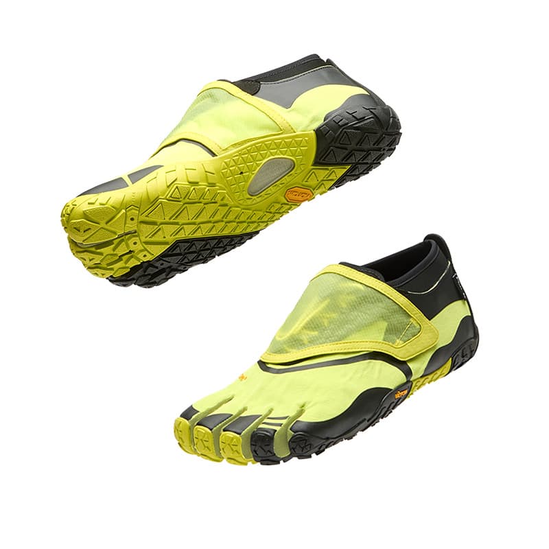 Кроссовки для спортзала Vibram Тренировочные кроссовки Low Топ Лаймовый желтый Черный Женские - изображение 2