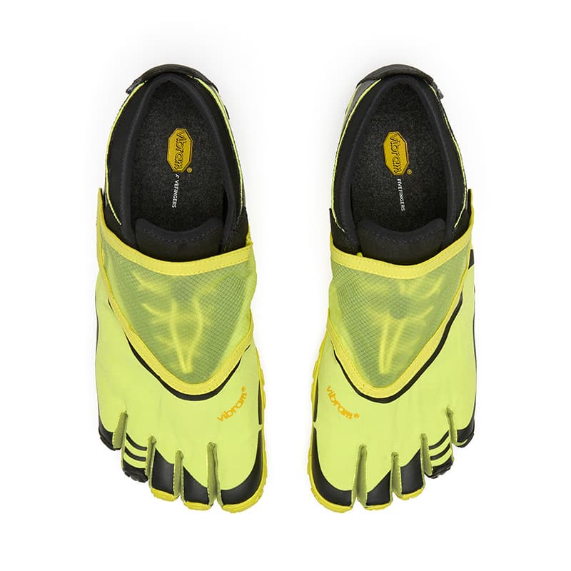 Кроссовки для спортзала Vibram Тренировочные кроссовки Low Топ Лаймовый желтый Черный Женские - изображение 3