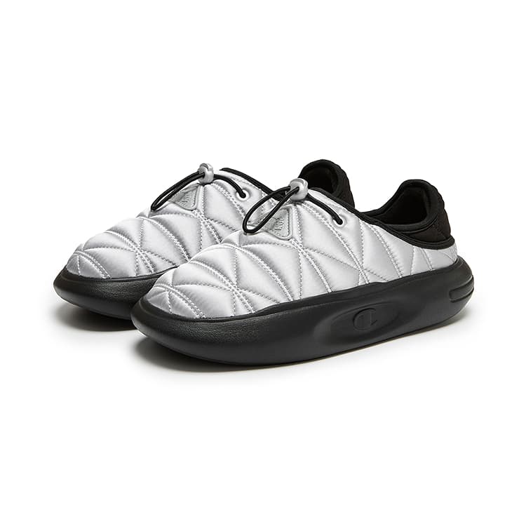 Кроссовки Champion Утепленная обувь Low Top Silver White Black Women's - изображение 3