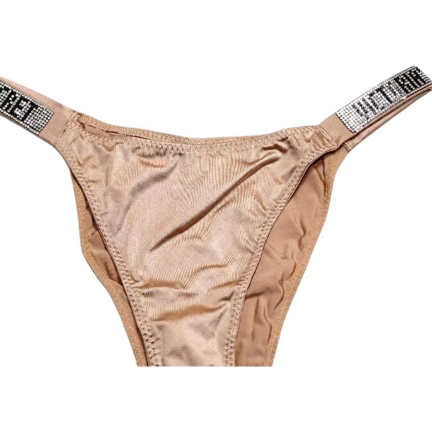 Трусы Victoria's Secret 1 пачка (коричневый) женские трусы-бикини - изображение 2
