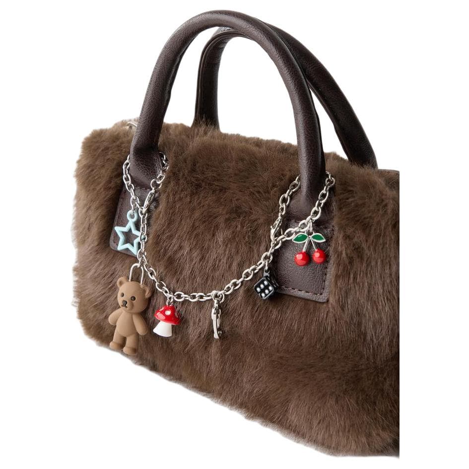 Сумка через плечо ZARA Crossbody Bag Коричневый (Включает аксессуары) Женская - изображение 6