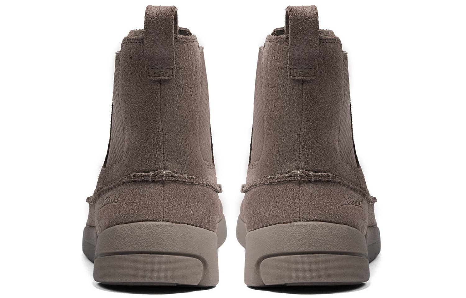 Ботинки челси CLARKS Челси Серый Унисекс - изображение 3