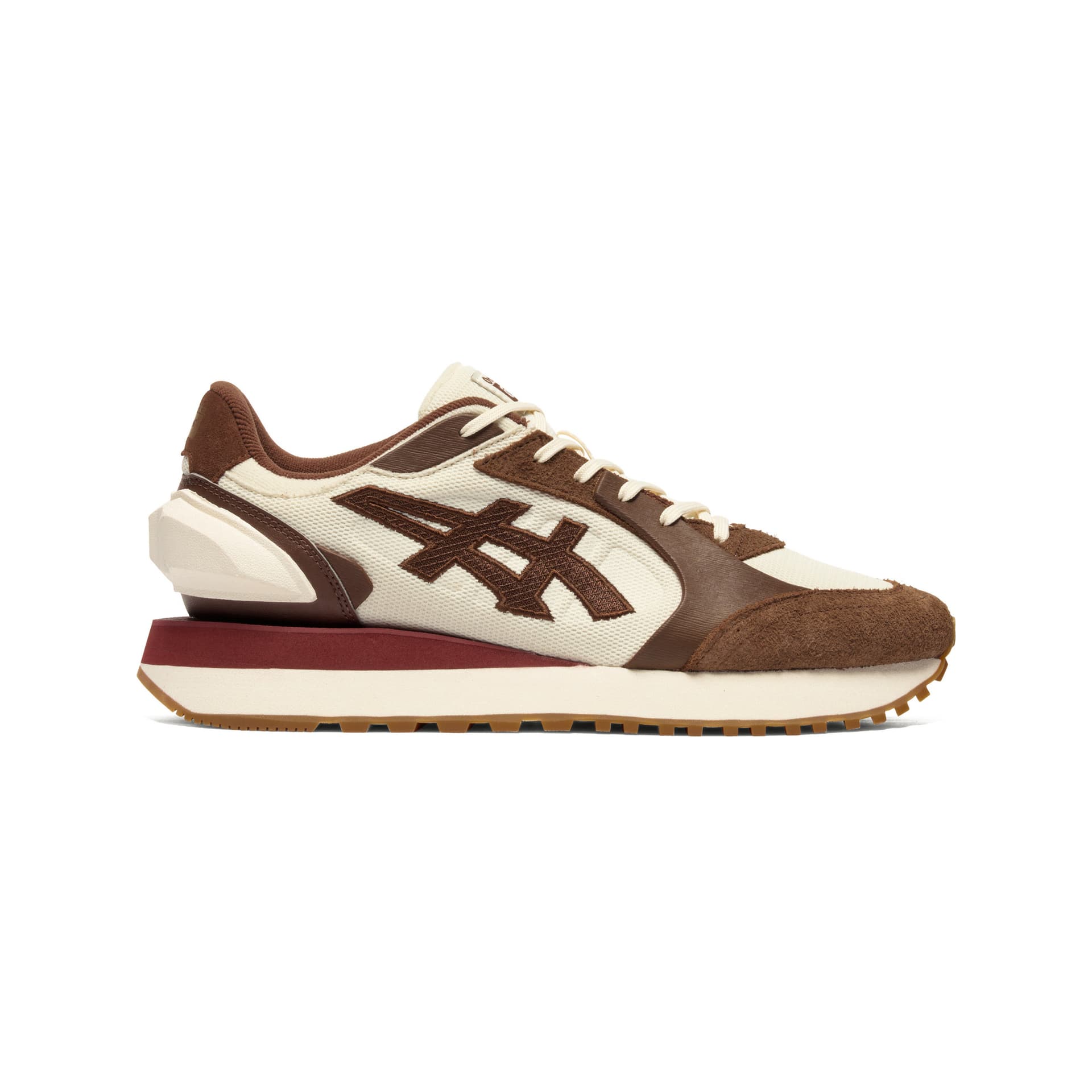 Кроссовки Onitsuka Tiger Moage Co Лоу-топы Повседневная обувь Унисекс Бежевый коричневый - изображение 2