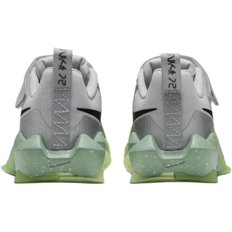 Кроссовки для баскетбола NIKE ST Dynamite Детские баскетбольные кроссовки Low Топ Серо-зеленый Kids - изображение 4