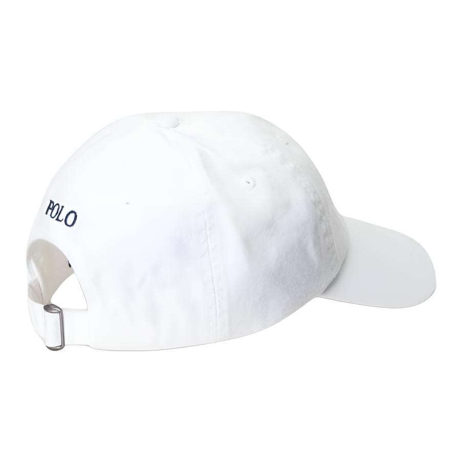 Кепка Polo Ralph Lauren Оригинальный дизайн Хлопковое волокно Кепки Унисекс Белый - изображение 2