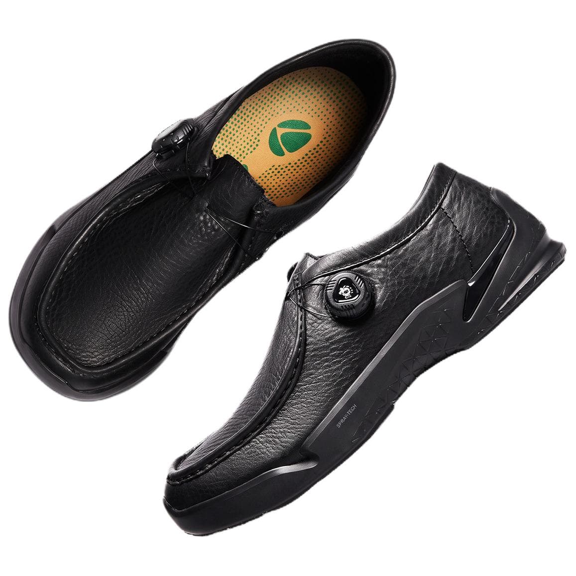 CLARKS Повседневные кожаные туфли Low Топ Черный мужской - изображение 3