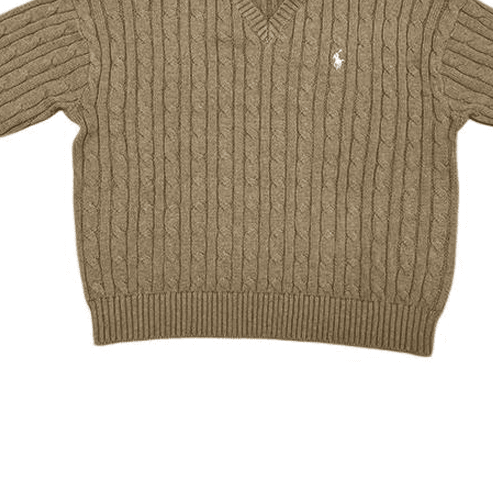 Polo Ralph Lauren Свитер Стандартный размер Коричневый Детский - изображение 3
