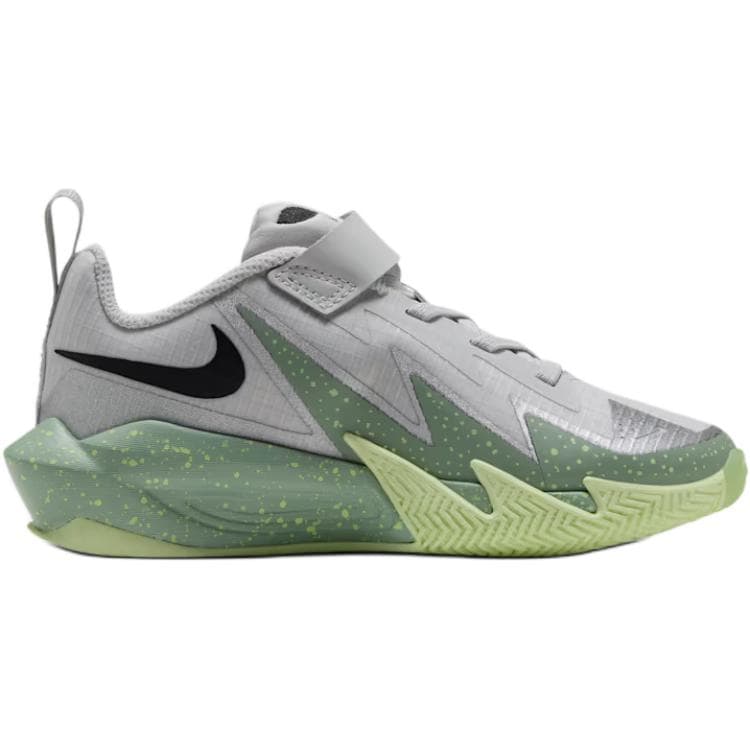 Кроссовки для баскетбола NIKE ST Dynamite Детские баскетбольные кроссовки Low Топ Серо-зеленый Kids - изображение 2